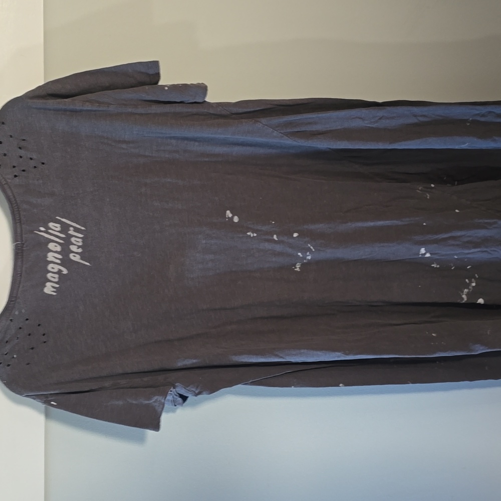 RARE Magnolia Pearl 7 Gray Distressed Women's Dress osfa - Picture 4 of 5